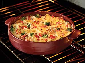 http://www.longaberger.com/lifestyle | Flameware by Longaberger - Lidded Braiser-product.32182FLAME http://www.longaberger.com/lifestyle | Flameware by Longaberger - Lidded Braiser-product.32182FLAME - Ceramic cookware for healthy meals