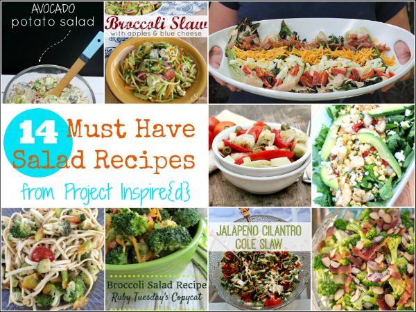 14 Must Have Summer Salad Recipes | An Extraordinary Day