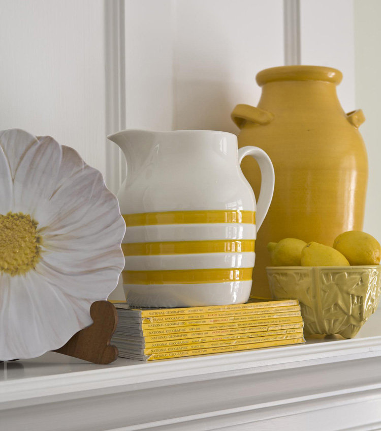 Cheery Yellow vignette | Better Homes & Gardens New Decorating Book | An Extraordinary Day