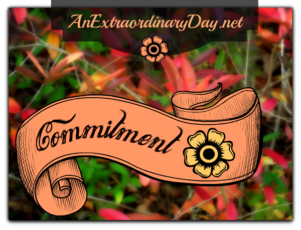 AnExtraordinaryDay.net {Day 25} 31 Extraordinary Days | Commitment