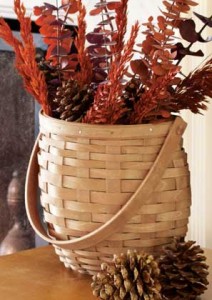 http://www.longaberger.com/lifestyle | Longaberger Seasonal Hanging Basket |Handmade by Longaberger craftspersons in Ohio