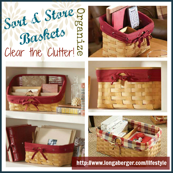 Longaberger Sort & Store Baskets