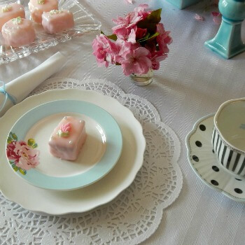Imperfectly Perfect Petit Fours for Spring Tea - AnExtraordinaryDay.net