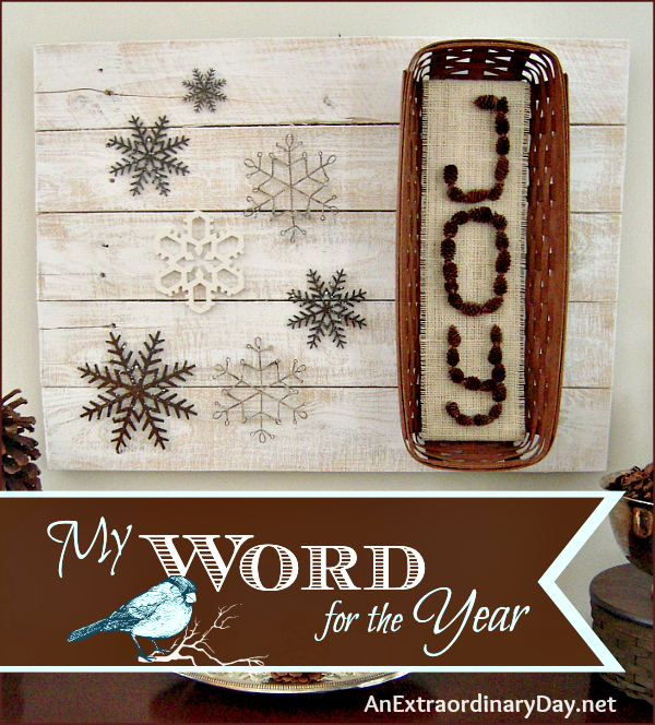 Joy...My word for the year 2013