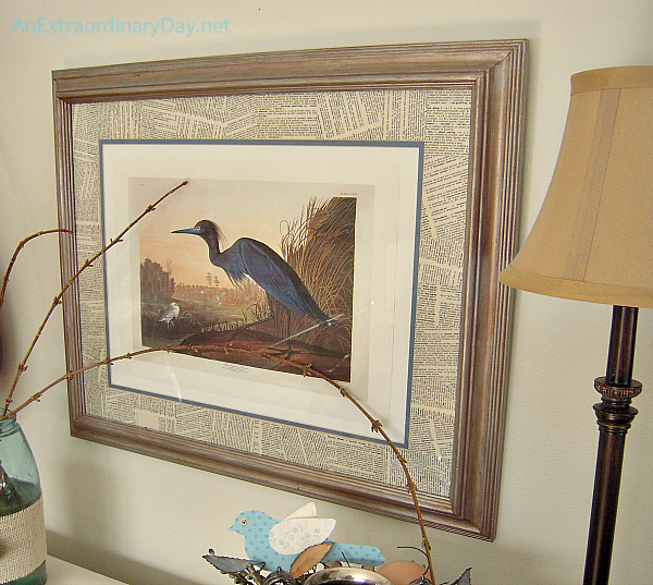 Blue Heron Art Print :: AnExtraordinaryDay.net