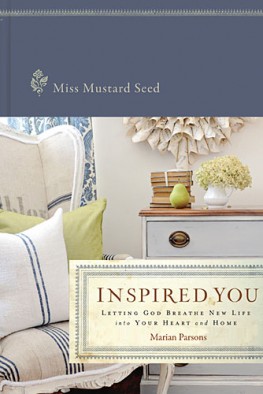 Miss Mustard Seed - Inspired You - Book Cover -1400320887