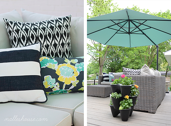 Monday Funday Feature :: Patio Decor and Seating :: Nalle's House