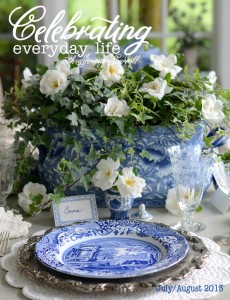 Celebrating Everyday Life with Jennifer Carroll JulyAug13 Magazine Cover