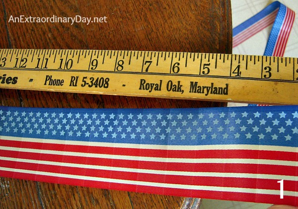 Pleated Medallion Tutorial - Patriotic Rosette :: AnExtraordinaryDay.net