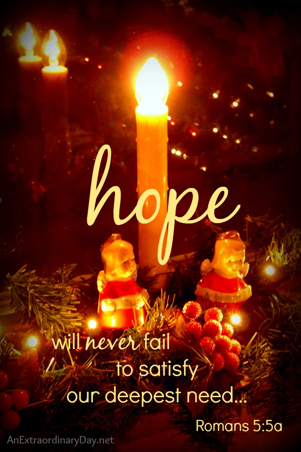 Light the Candle of Hope The First Day of Advent An Extraordinary Day