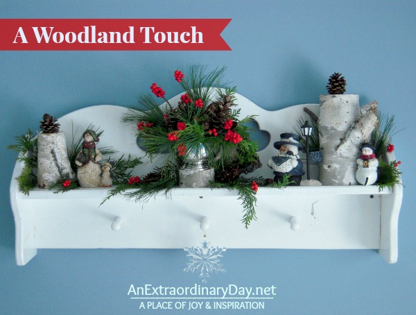 A Woodland Touch :: 12 Days of Christmas :: AnExtraordinaryDay.net