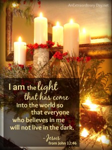 I am the light that has come 12 Days of Christmas :: AnExtraordinaryDay.net