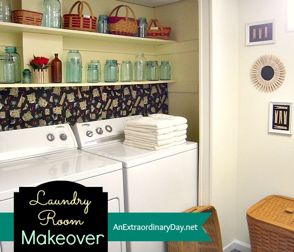 Laundry Room Makeover :: AnExtraordinaryDay.net