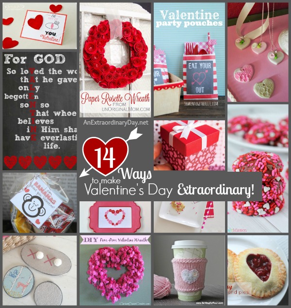 14 Ways to Make Valentine's Day Extraordinary :: AnExtraordinaryDay.net