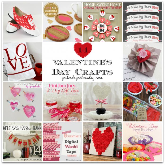 14 Valentine Crafts - Project Inspire{d} Round-up