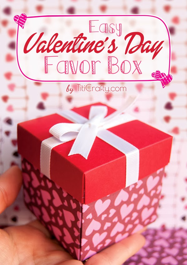 Easy Valentine's Day Favor By by Titi Crafty :: A Project Inspire{d} Feature at AnExtraordinaryDay.net