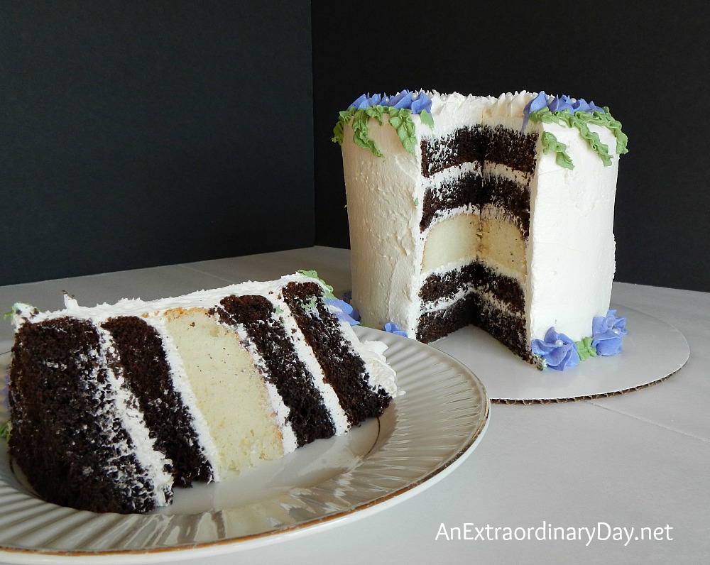 Cake Decorating and Tweaked Mix :: AnExtraordinaryDay.net