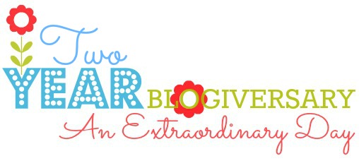 Two Year Blogiversary - AnExtraordinaryDay.net