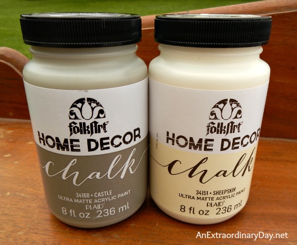 FolkArt Home Decor Chalk Ultra Matte Acrylic Paint :: AnExtraordinaryDay.net