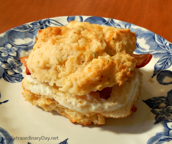 Perfectly light and fluffy cheesy supper and breakfast biscuits. Make them for supper and enjoy the leftovers for breakfast in the morning. Or make breakfast sammies for supper.... our fave! Plus... I think these are way better than any restaurant's famous cheesy biscuits. They have become my family's favorite for sure.