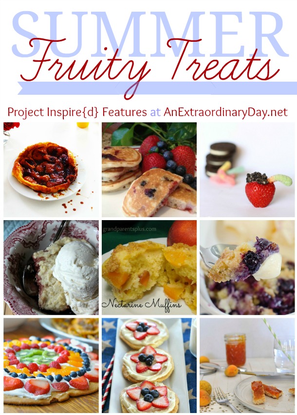 Fruity Summer Treats  - Extraordinary Inspiration at AnExtraordinaryDay.net
