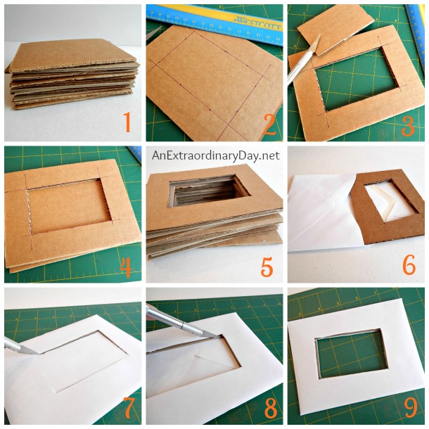 How to Make a Faux Love Letter Box Tutorial :: AnExtraordinaryDay.net :: #tutorial #loveletters #papercrafting