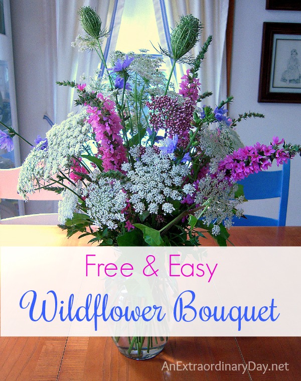 Easy DIY Bouquets With Wildflowers