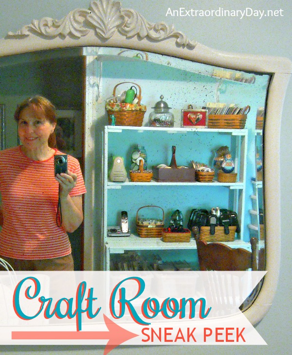 A sneak peek into my #craftroom at AnExtraordinaryDay.net