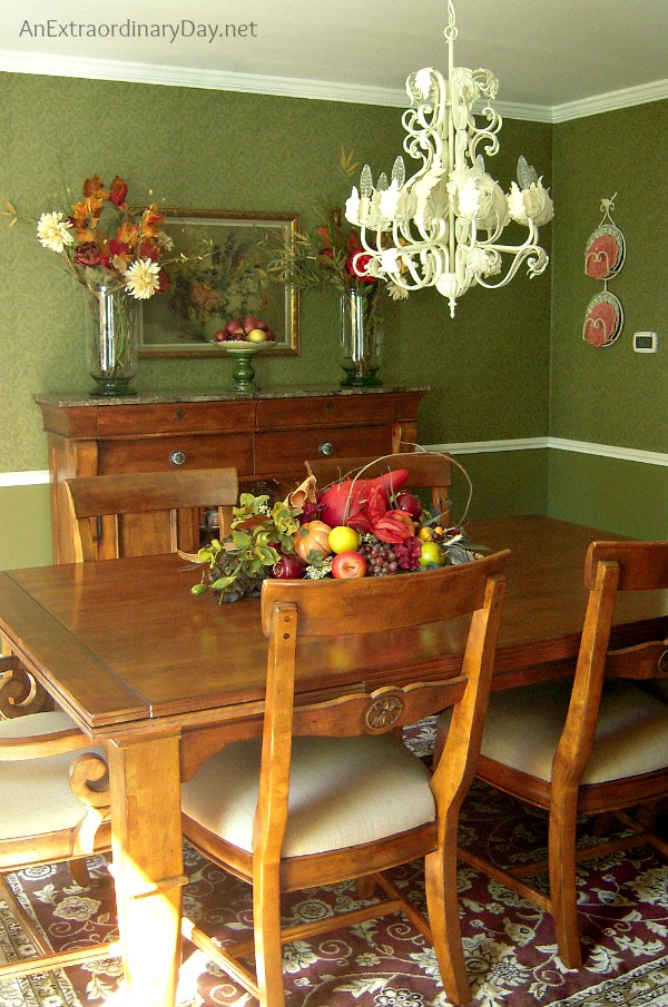 Feeling Fall-ish :: Jewel Tones of Fall :: Dining Room