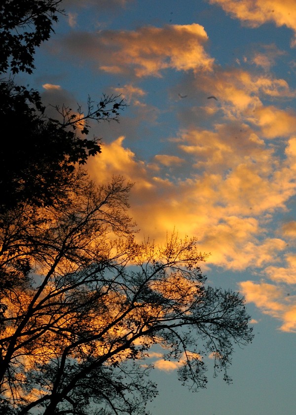 Beautiful Clouds ct sunset remind us to keeping thanking God.