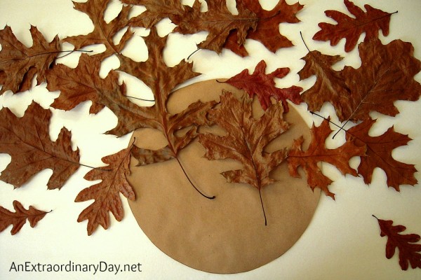 Gather Leaves for Leaf Charger Tutorial
