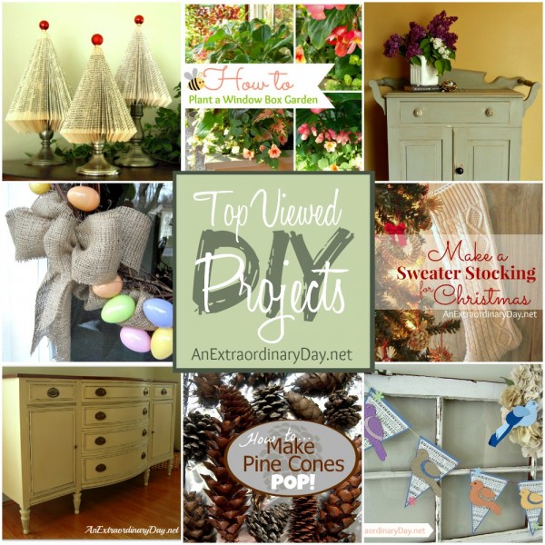 Top Viewed DIY Projects at AnExtraordinaryDay.net