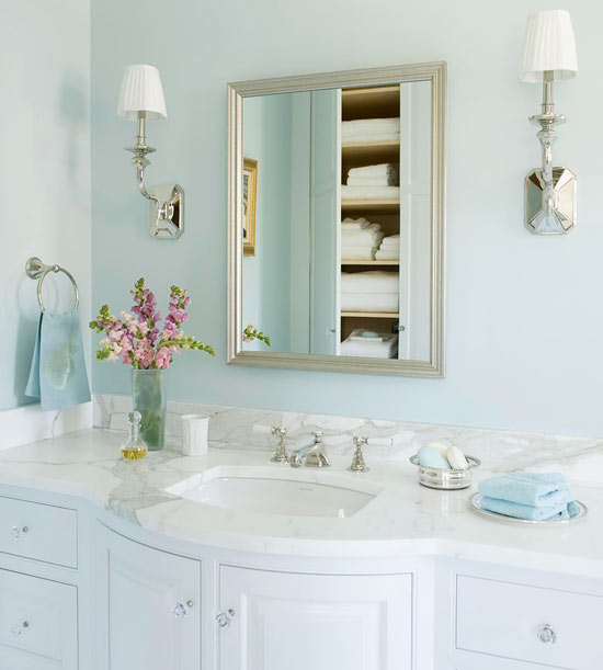 BHG - pale blue bathroom