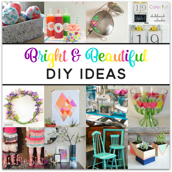 Colorful DIY Ideas to make your world Bright and Beautiful.