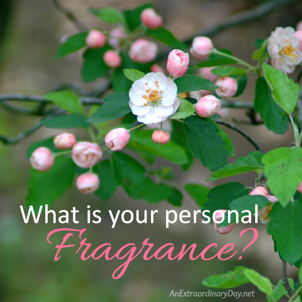  What is your personal fragrance?  Discover how to wear the fragrance of Christ.