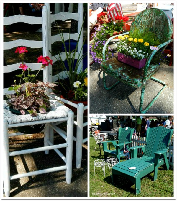 A day at the antique fair and chippy chairs. - AnExtraordinaryDay.tne