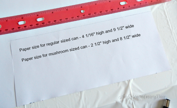 Crafty Desk Organizer Can Paper Cutting Instructions