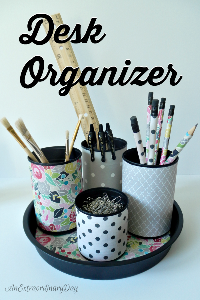 Crafty Desk Organizer for the Office or Craft Room