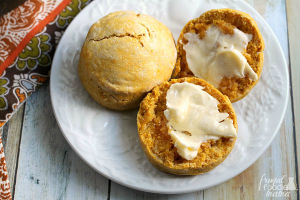 Pumpkin Treats and Recipes to Make You Drool... Easy Pumpkin Cream Biscuits