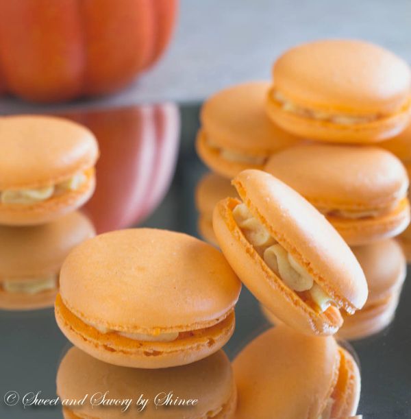 Pumpkin Treats and Recipes to Make You Drool... Pumpkin French Macarons