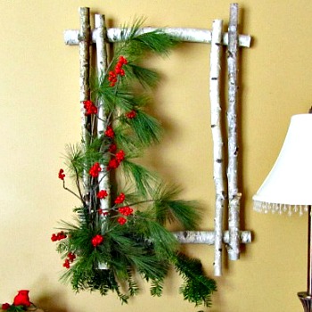 Birch Wreath Tutorial by AnExtraordinaryDay.net