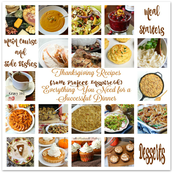 Hosting Thanksgiving and stressed about what to serve? Help is on the way... Check out these recipes for a successful Thanksgiving dinner. The whole meal is covered from starters to dessert. No need to stay awake worrying... sleep well knowing you'll have a great meal for everyone.