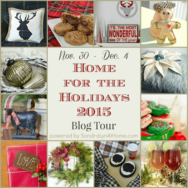 Home for the Holidays Blog Tour - 2015 - Simple to Make Christmas Home Decor