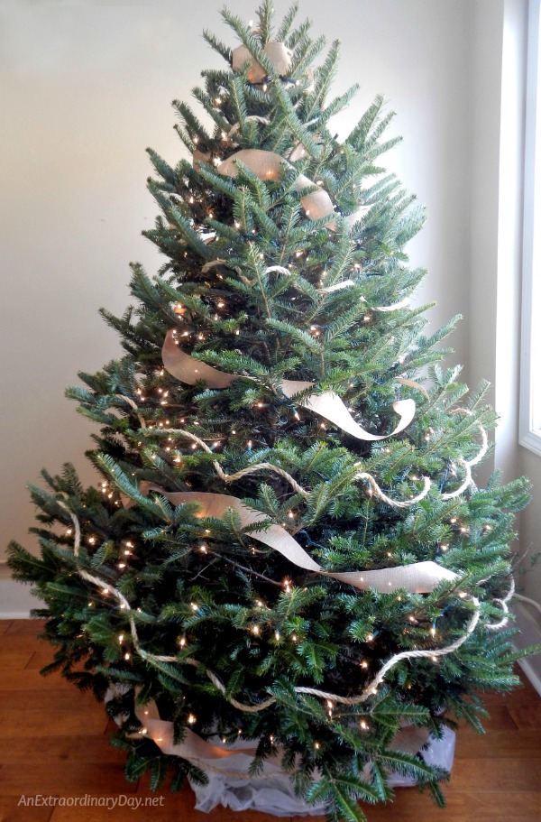 Ways to Decorate a Nautical Christmas Tree - Use Multiple Styles of Garlands