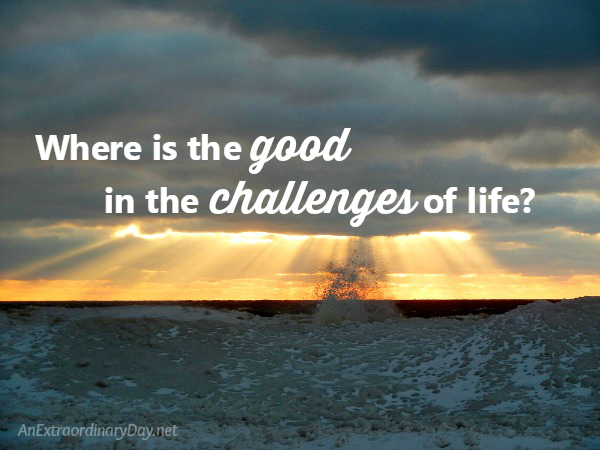 Where is the good in the challenges of life - AnExtraordinaryDay.net