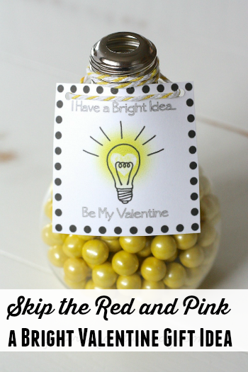 Red and Pink Valentine's Day Alternative - It's a Bright Idea 