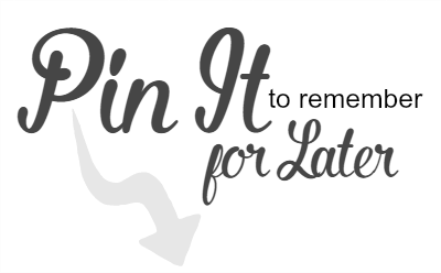Pin It! to remember for Later - AnExtraordinaryDay.net