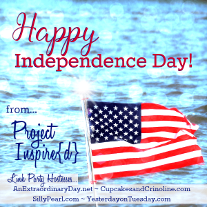 Happy Independence Day from Project Inspire{d} at AnExtraordinaryDay.net