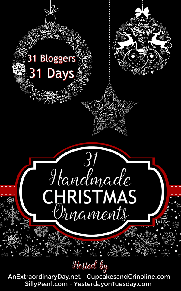 Give a homemade Christmas ornament for a teacher or hostess gift. 31 EASY IDEAS here for DIY tree decorations even kids can learn how to make from rustic to vintage in paper, fabric, wood, painted, and more. Great Handmade Resource from 31 Creative and Talented Bloggers.