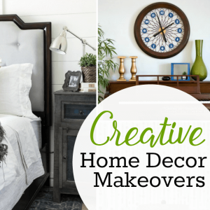 Creative home decor makeovers featured at AnExtraordinaryDay.net
